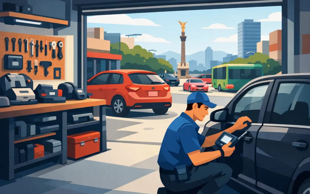 Cerrajería automotriz cerca de mí en CDMX